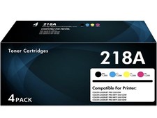 4PK Fit for HP 218A 218X W2180A Toner for Color Laserjet Pro MFP 3301fdw 3301cdw picture