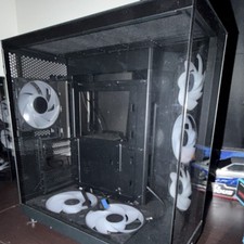(NZXT H6 Flow) *WITH Corsair RS120 FANS* picture