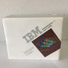 Vintage 1988 IBM DisplayGraphics Software - Six 1.44MB 3.5