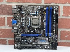 MSI H55M-P31 MS-7636 VER 1.0 SOCKET 1156 HDMI MOTHERBOARD +I3-530 CPU picture