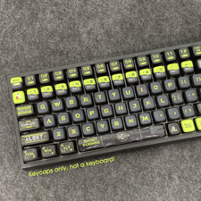 Ghost Runner PBT Keycaps Set Clear SAX Profile for Cherry MX Mechanical Keyboard picture