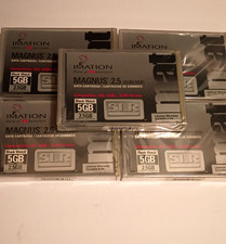 Imation Magnus 2.5 SLR4 Data Cartridges  New Lot of 5  picture