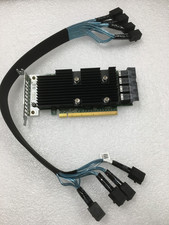 Dell GY1TD / PE R630 SSD PCI-E Extender Expansion Card w/Cable -Low Profile picture