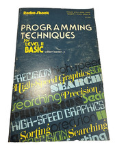 PROGRAMMING TECHNIQUES for Level II Basic 1980 First Edition william barden, jr. picture