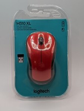 Logitech - M310 XL, Wireless Mouse, Unifying, Red, New/Sealed picture