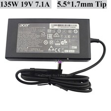 Genuine Acer 135W 19V 7.1A Charger for Aspire 7 VX15 5.5*1.7mm Tip Power Adapter picture