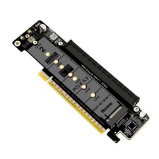 PHDK PH4235 PCIe 5.0 Quad M.2 NVMe RAID Card x8x4x4 Bifurcation VROC picture