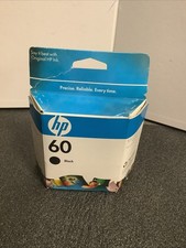 HP 60 Single Ink Cartridge - Black CC640WN Ex 5/2010 Sealed In Package picture