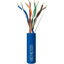 Honeywell - 63601106 - 23/4PR CAT 6 CABLE - 1000 FT PULL BOX - BLUE, ( priced picture