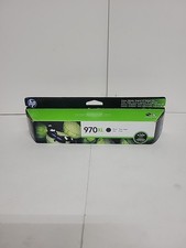 New GENUINE HP 970XL Black High Yield Ink Cartridge CN625AM SEALED June 2017 picture