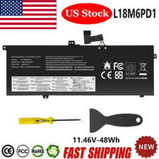 L18M6PD1 L18C6PD1 48WH BATTERY FOR LENOVO THINKPAD X13 X390 X395 SERIES 02DL017 picture