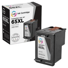 LD Products HP 65 Black Ink Cartridge Kit for HP DeskJet and ENVY Printers picture