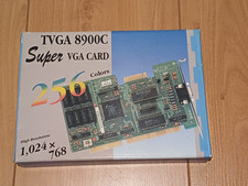 Trident Tvga 8900c Super VGA Card 1MB - NEW picture