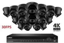 NEW Lorex 16 Channel 4K NVR 3TB 16 8MP IP Cameras 30FPS Motorized 4KHDIP1616NW-2 picture