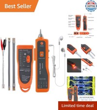 Precision Wire Tester for Ethernet & Telephone Lines - Built-in Earphones & LED picture