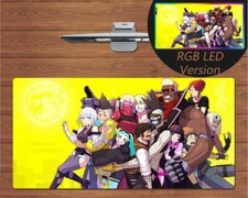 RGB LED Large Mouse Pad Cyberpunk Edgerunners Lucy Rebecca Gaming Mat Mousepad  picture