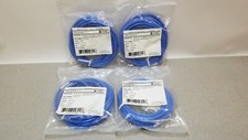 Lot of 4 Krone TP6TH-BL10 Ultim8 Copper Patch Cord, 4-pair to 4-pair, 10ft Cat 6 picture