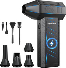 Compressed Air Duster, Electric Cordless Dust Cleaner, 130000RPM Motor, 3 Gear picture