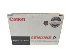 Cannon (NPG- 13A Genuine Black Toner Cartridge open box picture