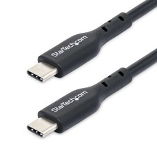 StarTech.com USB2CC2MNC2PK       2m USB-C 60W PD Data Cable 2-Pack TPE Black picture