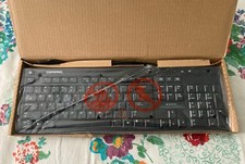 Compaq PS/2 Black 104-KEY Wired Computer Keyboard PR1101 - Brand New picture