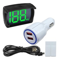 DUSCOKE Car HUD GPS Digital Speedometer, MPH Speed Meter with LED Large Fo picture