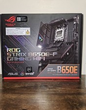 Sealed ASUS ROG Strix B650E-F Gaming WiFi AMD B650 AM5 Ryzen™ Desktop 9000 8000 picture