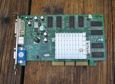 EVGA e-GeForce FX 5200 128MB N306 NV34 DDR AGP Graphics Card DVI picture
