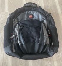 SwissGear Wenger Laptop Backpack Black Large Multi Compartment Travel School Bag picture