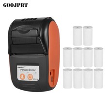 GOOJPRT PT-210 Portable Thermal Printer 58mm with 10 Paper Rolls W6R7 picture