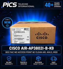 NEW Cisco AIR-AP3802I-B-K9 Access Point Aironet 3802 802.11ac 2.4/5 GHz picture