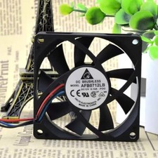 Delta AFB0712LB 7015 DC12V 0.14A 7CM 70*15MM 3-Wire Ball Cooling Fan picture