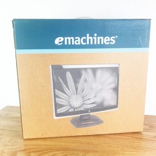 EMachines E17T6W 17 Inch LCD Monitor VGA Black NIB picture
