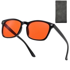 Blue Light Blocking Glasses Amber Gaming Glasses for Women Men Gaming Computer picture