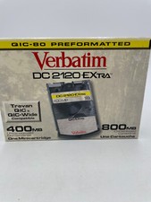 Verbatim DC2120 EXtra QIC-80 400/800MB Data Tape Minicartridge New Sealed Box picture