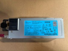 HPE 500W 80+ Platinum PSU 754377-001 720478-B21 ProLiant DL360 ML350 Gen9 picture