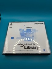 Microsoft MSDN Subscriptions Library July 2001 CD-ROM DVD picture