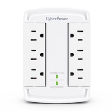 Cyberpower CSB6WS 800V 515P Wall Tap Adapter - White picture