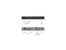 ALOGIC Space Grey and Black DUPRDX3-WW DX3 Triple 4K Display Universal Docking picture