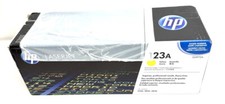 NEW Sealed Genuine HP Q3972A 123A Yellow Toner Cartridge LaserJet Printer picture