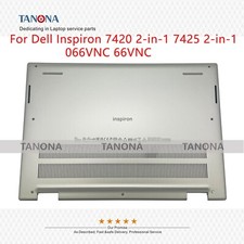 New 066VNC 66VNC For Dell Inspiron 7420 7425 2-in-1 Bottom Cover Base Case Shell picture