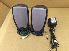 Genuine Dell W2739 12V Aux Stereo Multimedia A215 Speaker w/ Power Supply Tested picture