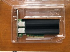 Full height Silicom PE210G2I40E-T Dual Port 10GbE 10G RJ45 Ethernet Adapter  picture