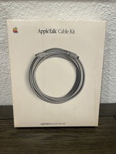 VINTAGE 1986 AppleTalk Cable Kit M2055 Apple Talk Personal Network - Rare NOS picture