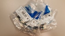 9 New in Package Leviton 41108-RA8 Voice Grade QuickPort Connectors, Almond picture