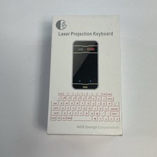 AGS Design Wireless Laser Projection Bluetooth Keyboard for iPhone Android picture