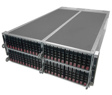 Supermicro 4-Node 4U SuperServer - 8x Xeon E5-2640v2, 1TB RAM, 48TB HDD, 4x PSU picture