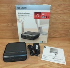 Belkin (F5D7234-4) 54 Mbps 4-Port 10/100 Wireless G Router Bundle **READ**  picture