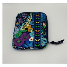 Vera Bradley Midnight Blues Quilted Tech Tablet Sleeve E-Reader Case Floral Navy picture