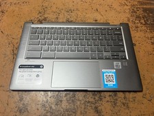 Genuine HP Chromebook X360 14C-CA0053DX Palmrest Keyboard M00330-001 picture